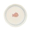 Dinerbord Ariane bolle vis  - roze/blauw