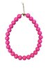 Kralen ketting - donker roze 