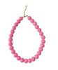 Roze kralenketting