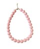 Kralenketting licht roze 