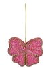 kerstornament strik - roze - mica 