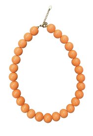 Kralen ketting - oranje