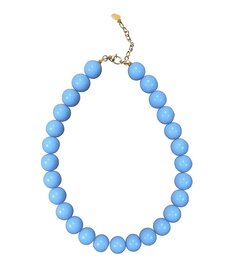 Kralenketting blauw 