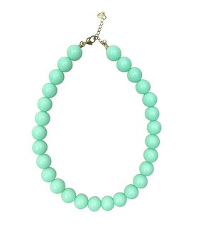 Kralen ketting - mint groen