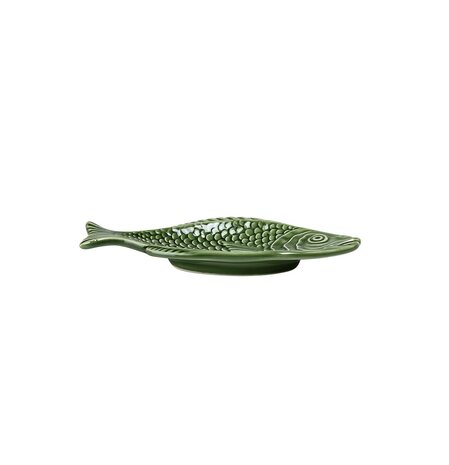Vis bordje Ovaal - groen - klein