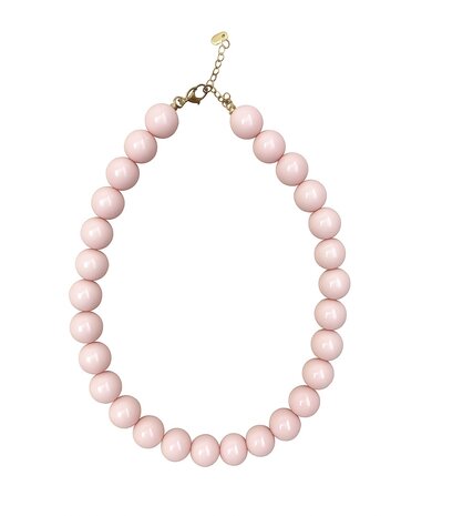 Kralen ketting - beige