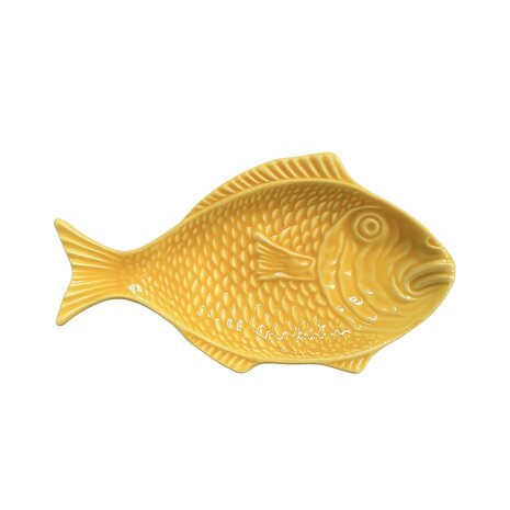 Vis bordje oranje