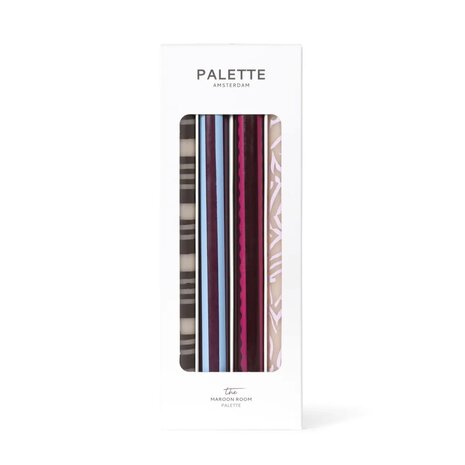 Palette Amsterdam - Maroon room - Set van 4 kaarsen