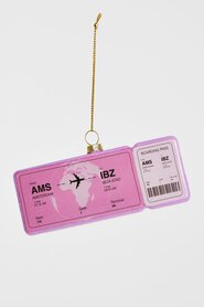 Vliegticket Amsterdam Ibiza - ornament - yupindeboom 