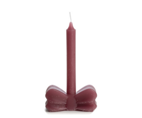 Strik kaars - bordeauxrood - Rustik Lys 