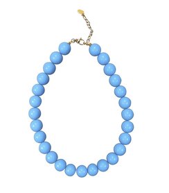 Kralen ketting - blauw