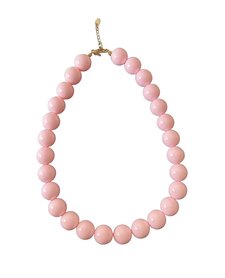 Kralen ketting - licht roze 